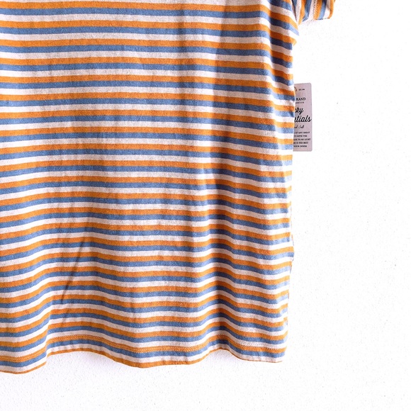 Lucky Brand Stripes V-Neck Tee - Picture 6 of 8